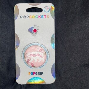 PopSocket Pink Floral Mama PopGrip